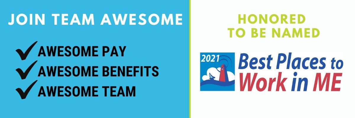 Awesome Pay, Awesome Benefits, Awesome Team